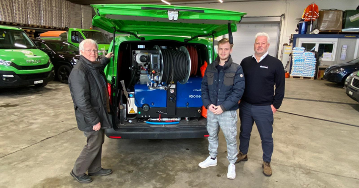 Rioned | News | Sewer cleaning equipment - ASA-Service AG: among…