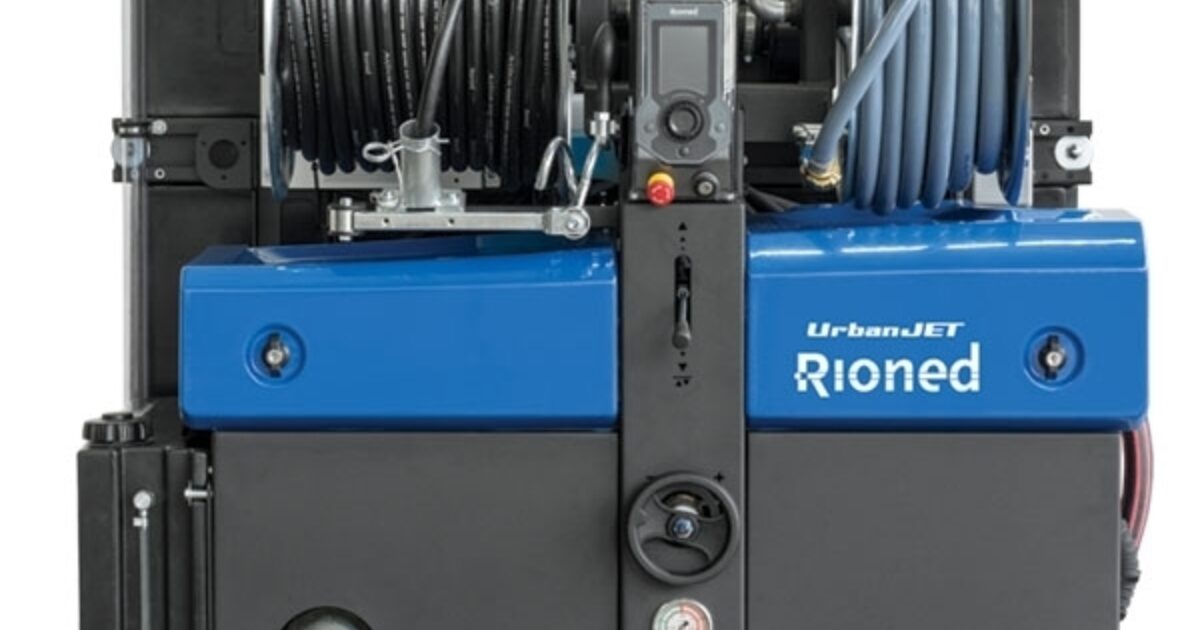 Rioned Machine Rioned | News | Sewer cleaning equipment - Rioned Relaunch the…